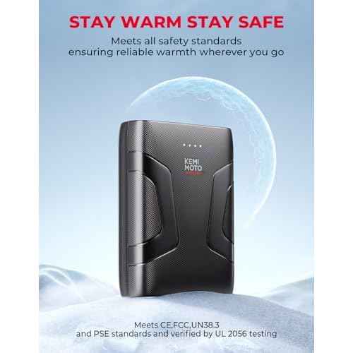KEMIMOTO Heated Vest for Women with Battery Pack Included, V Neck with Inner Pocket Lights-out Design, Electric Warming Vest