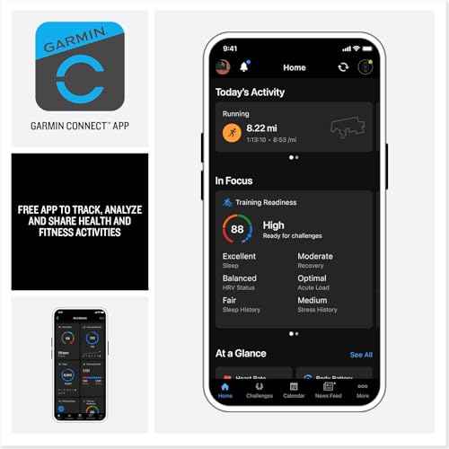 Garmin¢ç Forerunner¢ç 970, Premium GPS Running and Triathlon Smartwatch, AMOLED Display, Built-in LED Flashlight, Carbon Gray DLC Titanium with Black Case and Black/Translucent Whitestone Band