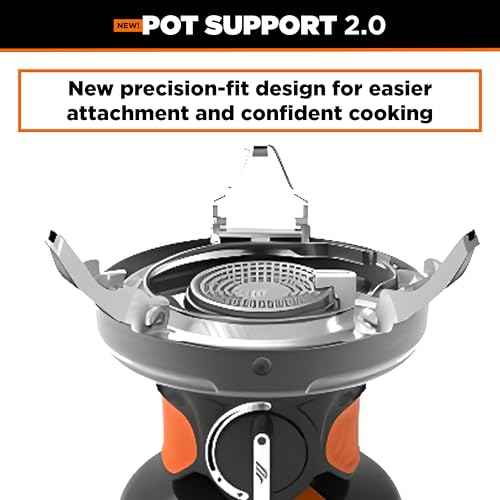 Jetboil Pot Support 2.0 with Foldable Arms for 2025 Jetboil Camp Stove Models, New for 2025