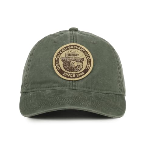 Outdoor Cap Smokey Bear Logo Hat - One Size Dark Green