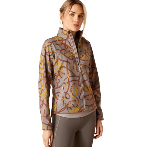 ARIAT Womens New Team Softshell Print Jacket