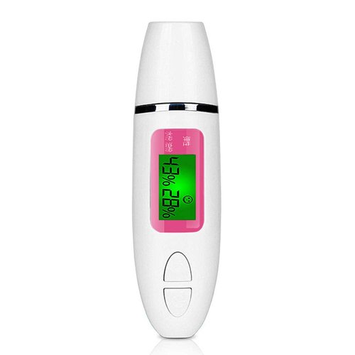 Portable Skin Analyzer Digital Skin Detector Pen with LCD Screen Water Oil Tester Moisture Analysis Machine for Beauty Salon Spa Home Travelling Gift Girls Women