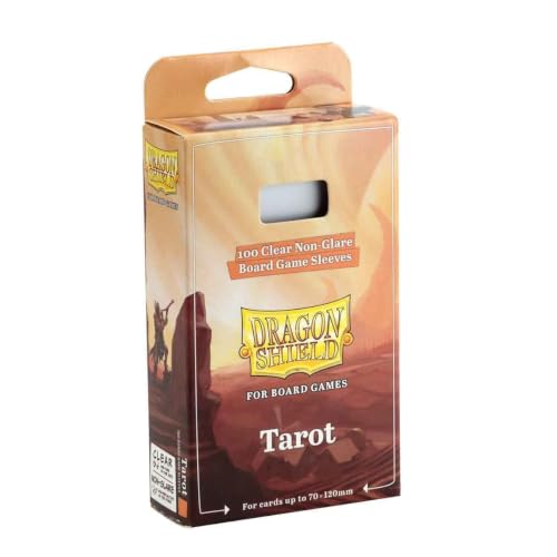 Dragon Shield Tarot Card Sleeves Non-Glare 1 Pack - Acid-Free, Durable for Board Games