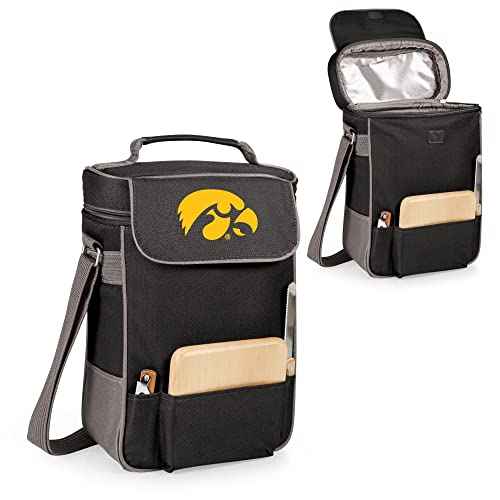 NCAA Duet Insulated Wine and Cheese Tote with Team Logo