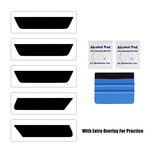 Blackout Vinyl Side Marker Light Wraps for Chevy Camaro 2010-2015 - Precut Overlay