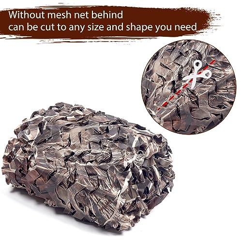 Hunting Camouflage Netting 20x20ft Burlap Sunshade Tarp for Blind Jungle Military