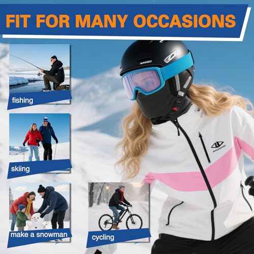 Balaclava Ski Mask Winter Face Mask for Men Women - Warm,Breathable,Windproof Gear for Cold Weather for Skiing