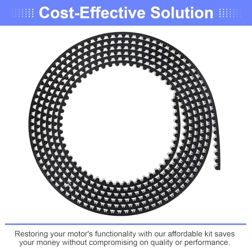 Trolling Motor Lift Belt Kit Replacement for Minn Kota Ulterra - High Durability