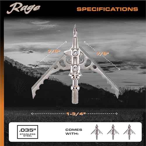 Rage Arrow Broadheads