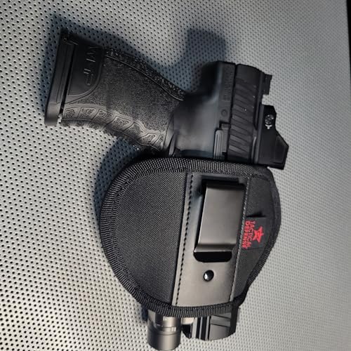 Large Nylon Ambidextrous Flashlight Holster for WML Nightstick Streamlight Olight