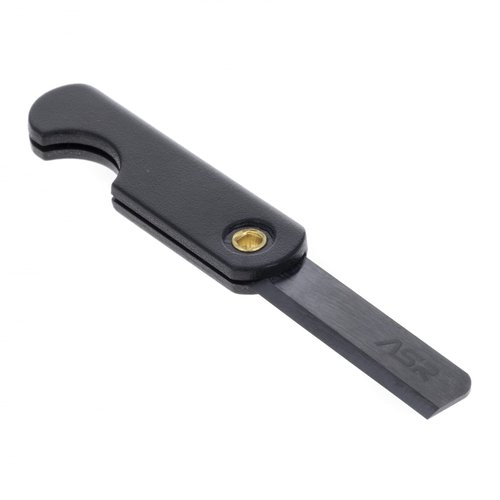 ASR Tactical 2-Pack Folding Ceramic Razor Blade, Micro EDC Escape Knife Survival Tool