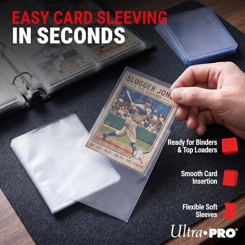 Trading Card Penny Sleeves 3 Pack of 500 - Clear, Acid-Free, Standard Size