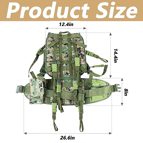 Tree Stand Safety Harness with Camouflage Design, Ergonomic Hunting Gear