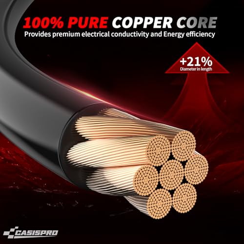 Heavy Duty Battery Cable Set for Club Car DS & Precedent Golf Carts 36-48V - 7 Pieces