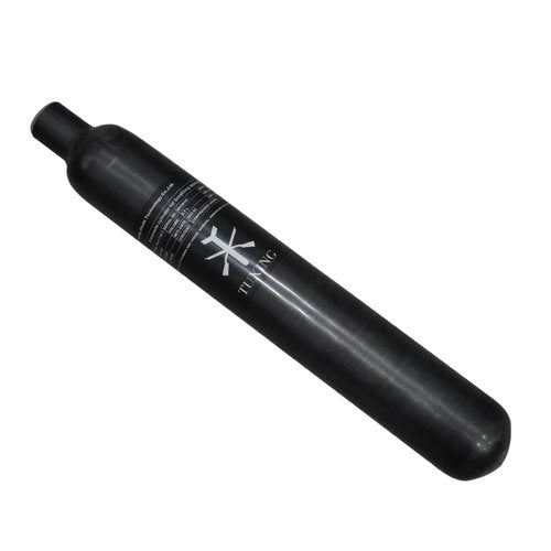TUXING 30Mpa 4500Psi Carbon Fiber HPA Tank,0.7L 42Cu in 700cc Composite Cylinder Paintball Hunting for PCP Air Rifle Gun Daystateand FX Thread M18 * 1.5