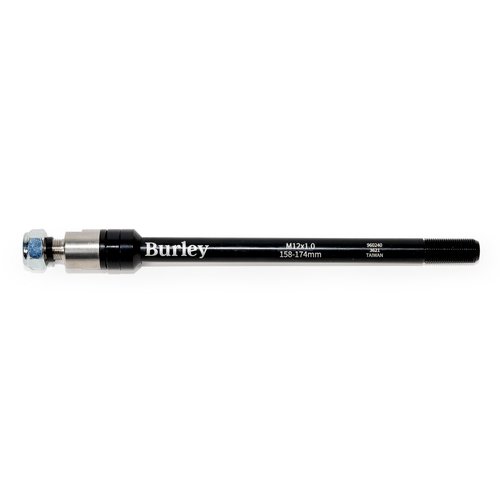 Burley Thru Axle,Black/Silver,12 x 1.0 (158-174mm)