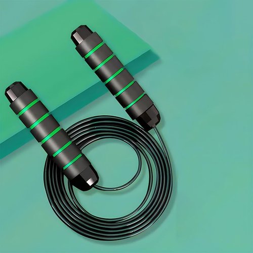 Jumping Rope With Ball Bearing, Adjustable Rope And Memory Foam Handle Are Very Suitable For Speed Training