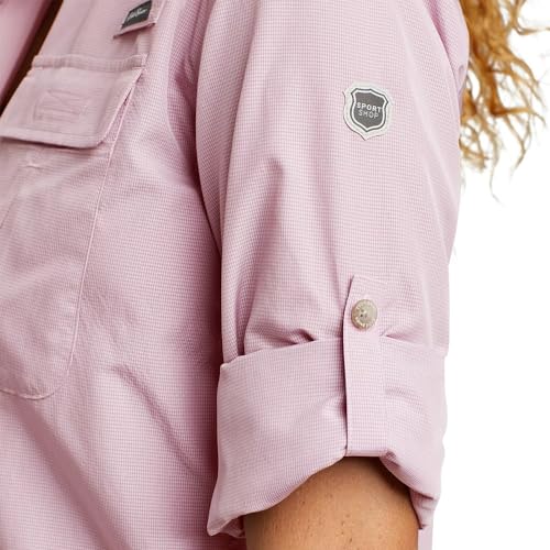 Eddie Bauer Women's UPF Guide Long-Sleeve Shirt, Port, X-Large