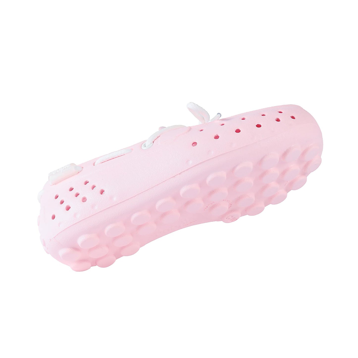 People Footwear Senna Kids - Waterproof Slip-On Rubber Loafers, Lightweight Durable Boat Shoes for Boys & Girls, Non-Slip Water Shoes for Outdoors (Cutie Pink/Yeti White)