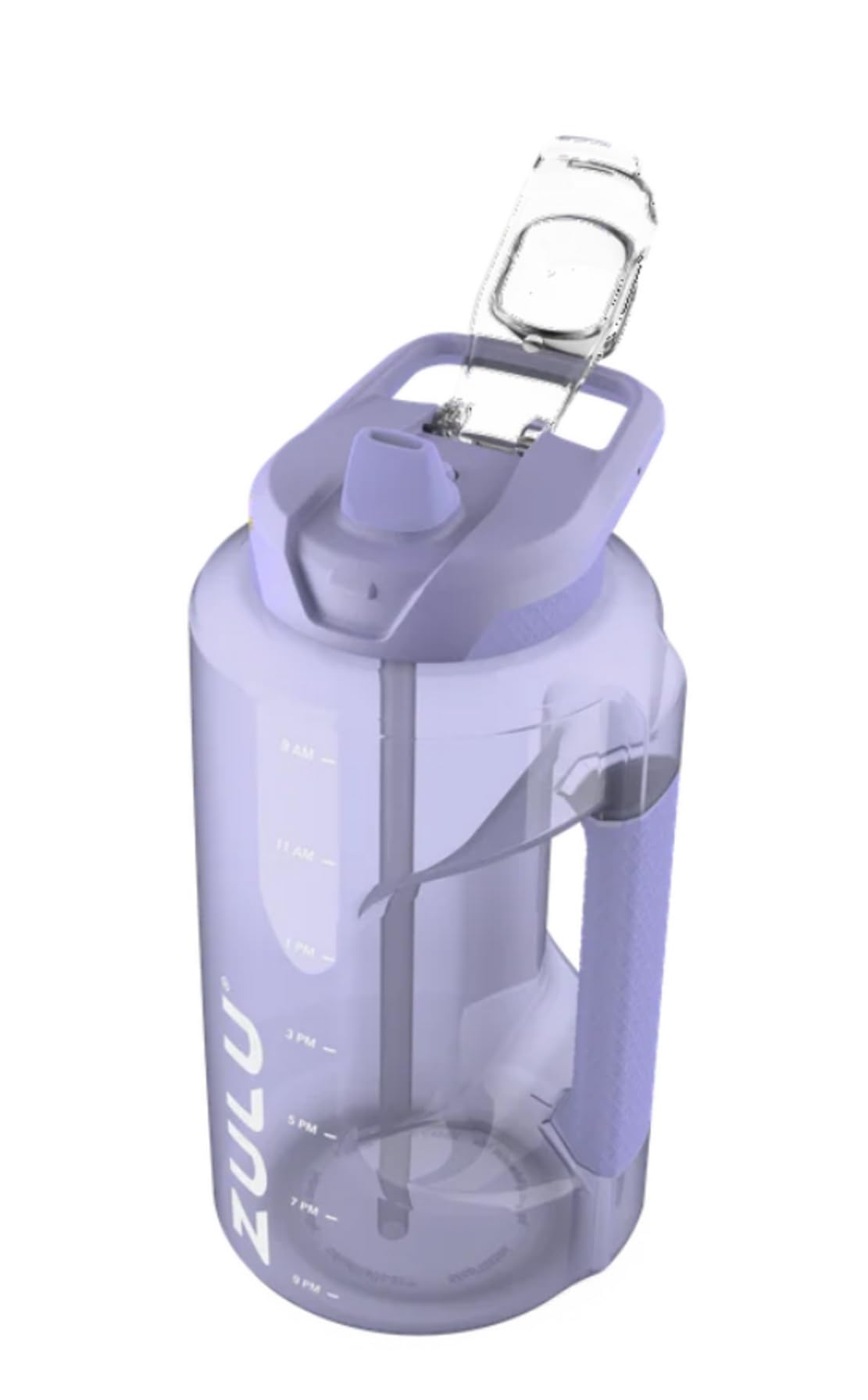 Goals Water Jug, 64 oz half-gallon – Clear Teal