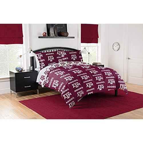 Northwest NCAA Unisex Rotary Full Bed in a Bag Set