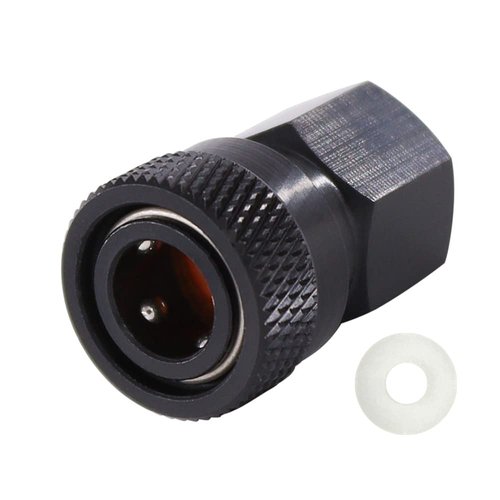 HMKUGO 1/8" NPT Female Thread Quick-Disconnect Plug Adapter, 8mm Female Quick Disconnect Adapter, PCP Paintball Charging Fittings with Sealing O-Ring