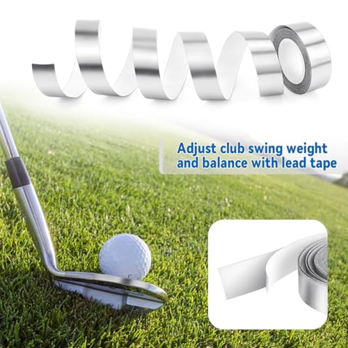 Golf Lead Tape Self-Adhesive 50g 1/2" x 100" Swing Weight Adjustment