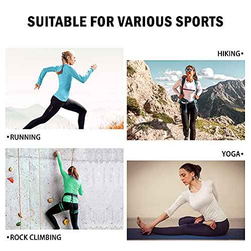 isnowood Women's Sun Protection Long Sleeve Shirts, UPF 50+ UV Rash Guard Swim Shirt, Workout Hiking Running Athletic Tops