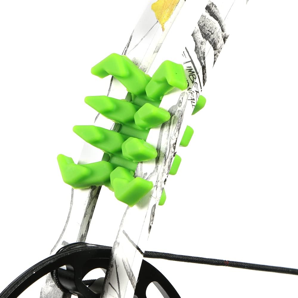 1 Pair Archery Rubber Bow Limbs Vibration Damper Dampener Stabilizer Silencers for Split Limb Compound Bows …