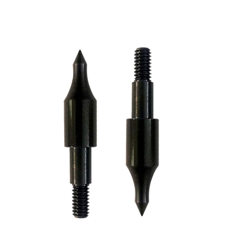 TianTac 100 Grain Archery Field Points Practice Field Tips, Archery Target Practice Hunting Arrow Tip for Recurve, Compound Bow Crossbow, Screw-in 100 Grain (12pcs)