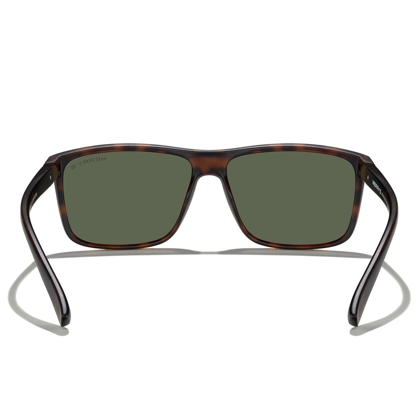 MERRY'S Rectangular Polarized Sports Sunglasses for Men Women Cycling Driving Fishing UV400 Protection S8225