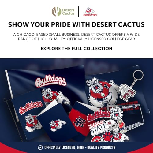 Fresno State Bulldogs Embroidered Baseball Hat - College Sports Cap