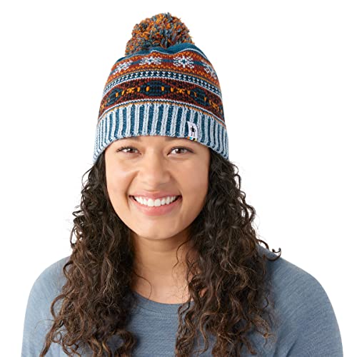 Smartwool Chair Lift Beanie Twilight Blue Donegal