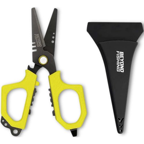 Beyond Fishing 6.5" Pro Shears (Yellow)