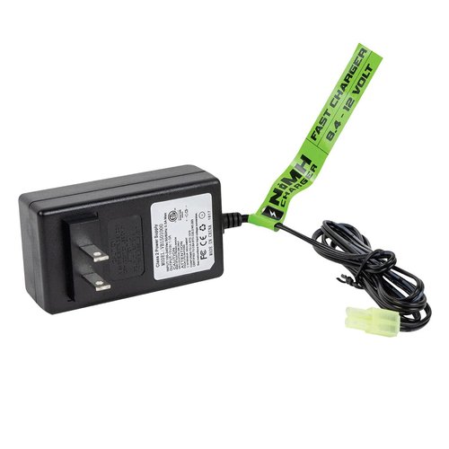 Valken Airsoft NiMH/NiCd Smart Charger - 1A Fast Charging for 8.4V-12V Batteries