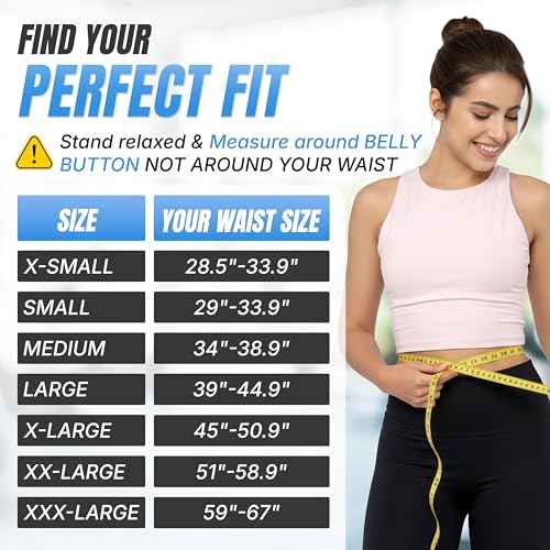 Back Brace for Lower Back Pain Relief | Sciatica Lumbar Support Belt for Men & Women, Adjustable Back Support Brace for Work & Daily Use, All-Day Comfort & Heavy-Duty Compression (Medium 33-38.9")