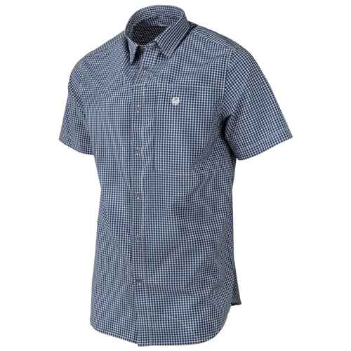 Beretta Men's Hovis Flex Performance UPF 50+ Sun Protection Outdoor Short Sleeve Button-Down Shirt with Hidden Chest Pockets