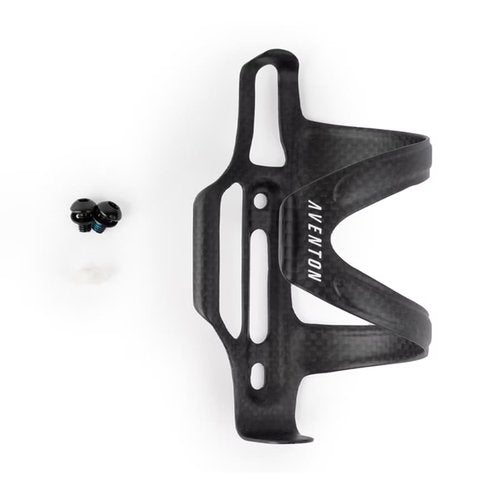Aventon Bike Water Bottle Holder | Lightweight Carbon Fiber | Compatible with Aventon Electric Bikes and Standard Cycling Water Bottle Cage | Left and Right Hand Orientation Bike Bottle Holder