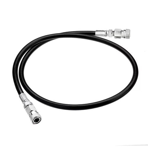 Manloney LLC Paintball Airsoft Fill Whip Hose 4500psi PCP Fill ing & Charging System with Foster Quick-Detach Hose Assembly (24 inches Length/Female DN2 Charging System)