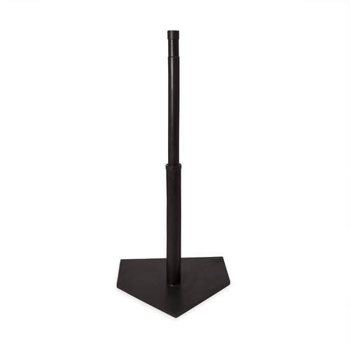 Champion Sports Deluxe Batting Tee - Mounted Adjustable Telescopic Batting Tee - 22"–36"