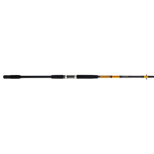 Ugly Stik Bigwater Spinning Fishing Rod,Black/Red/Yellow