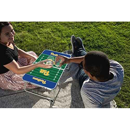 PICNIC TIME NCAA Concert Portable, Small Folding, Mini Picnic Table