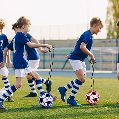 Soccer Kick Trainer Set - Adjustable Elastic Nets for Kids, 4 Colors