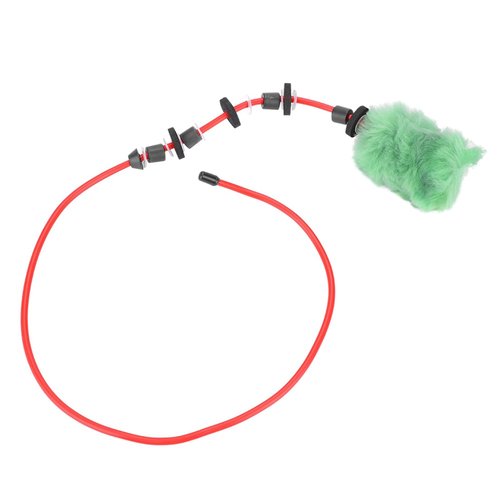 YOUTHINK Upgrade Your Paintball Gear with Wool Barrel Cleaning Rope, Easy to Carry and Use, Provides Squeaky Clean Barrels, for 17.3mm Inner Diameter, Choices (Green)