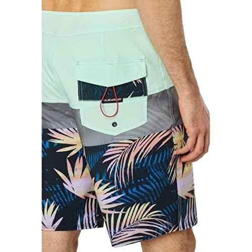 Quiksilver Mens Men's Surfsilk Panel 20 Boardshort Swim Trunk