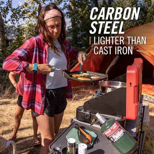 Gerber Gear ComplEAT Griddle - Portable, Nonstick Outdoor Camping Griddle - Premium Camping Cookware - Features Detachable Handle
