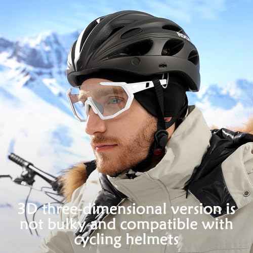 Winter Ear Warmers Headbands, Adjustable Sports Headband Ear Warmers, Winter Ear Covers for Women and MenSki Sport Headband for Men & Women, for Ski Running Cycling Workout