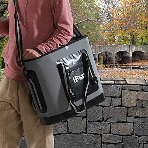 National Outdoor Living Solid Grey Soft Sided Cooler Bag
