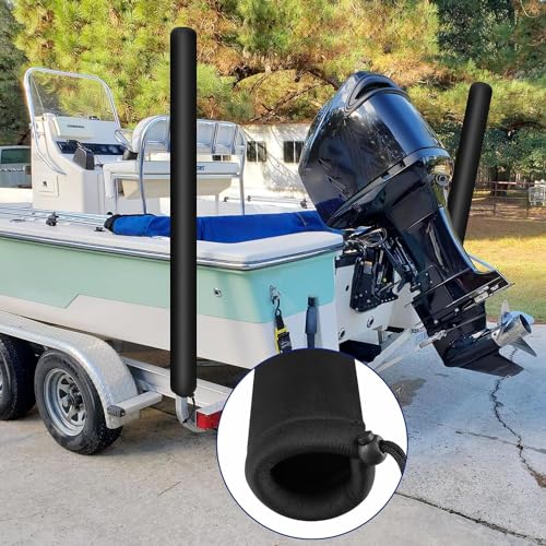 59 Inch Boat Trailer Guide Pole Cover Neoprene Protective Cover - Pair