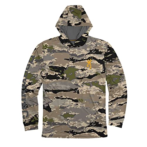 Browning Men's Tech Hooded Long Sleeve Shirt